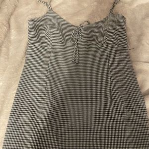 forever 21 size large gingham mini dress